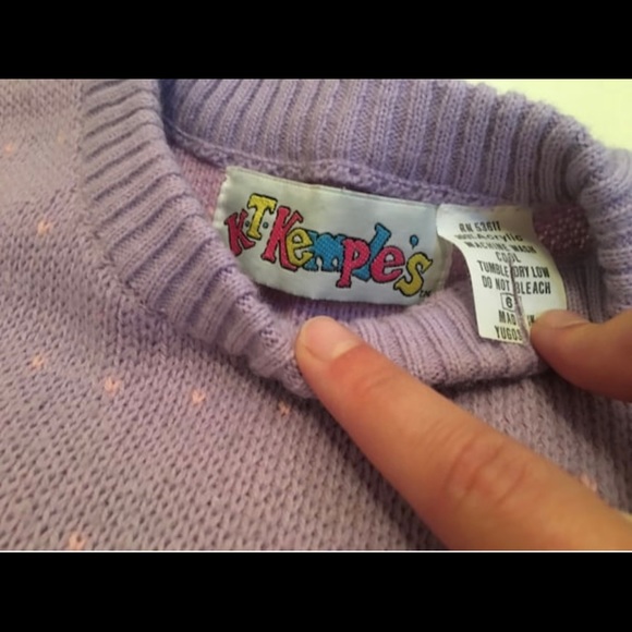 Girls vintage sweater - Picture 4 of 4